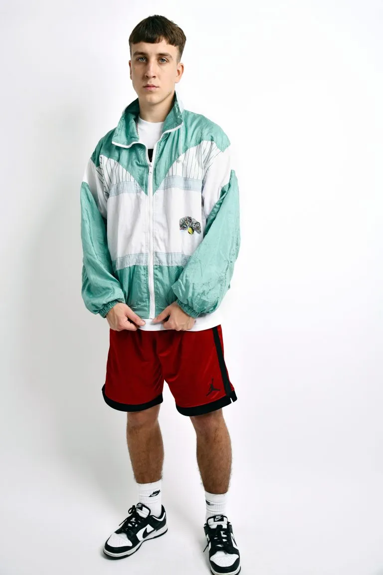 1990s vintage windbreaker men