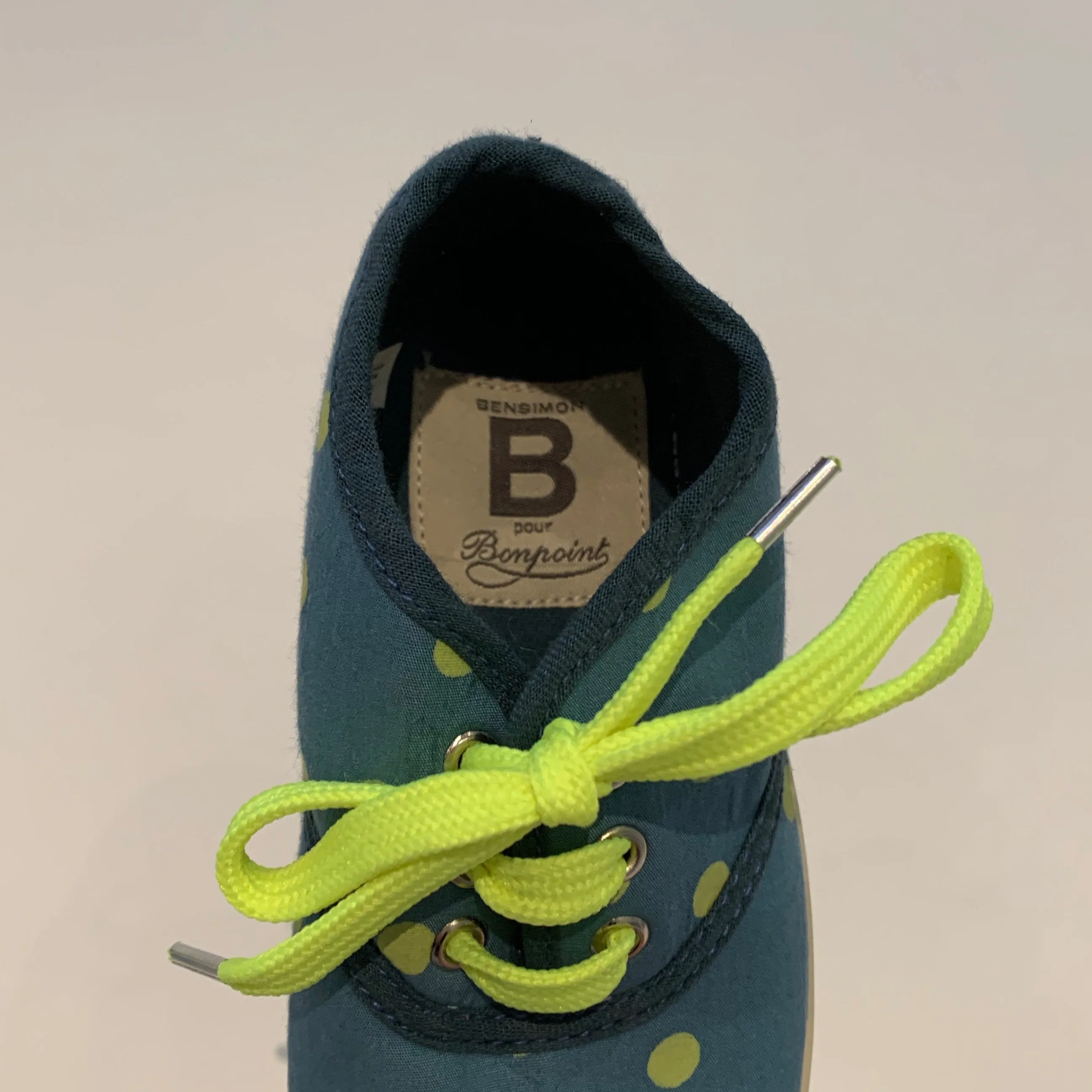 Bensimon for Bonpoint Polka Dot Plimsoles: Size 24