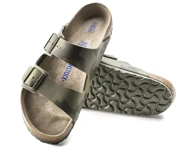 Birkenstock: Arizona SFB Desert Soil in Camo Green