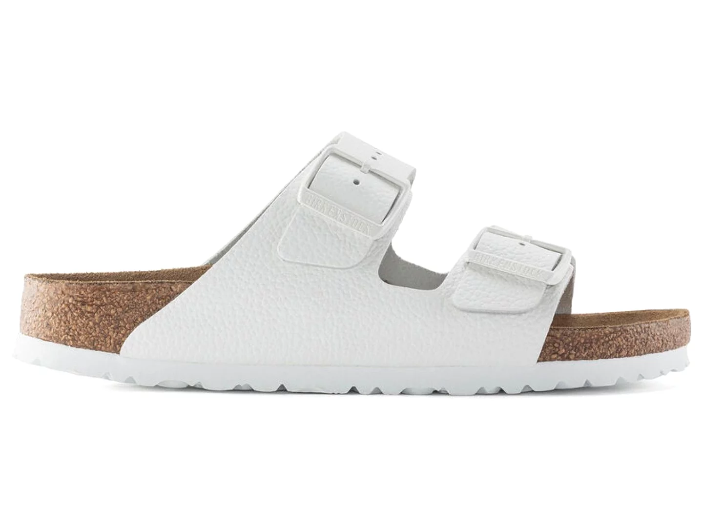 Birkenstock: Arizona SFB in White Leather