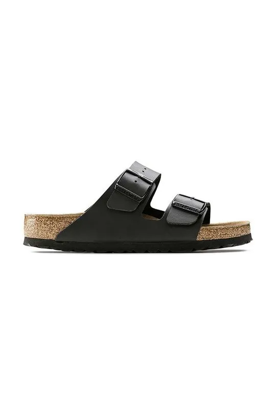 Birkenstock sliders Arizona SFB men's black color 551251