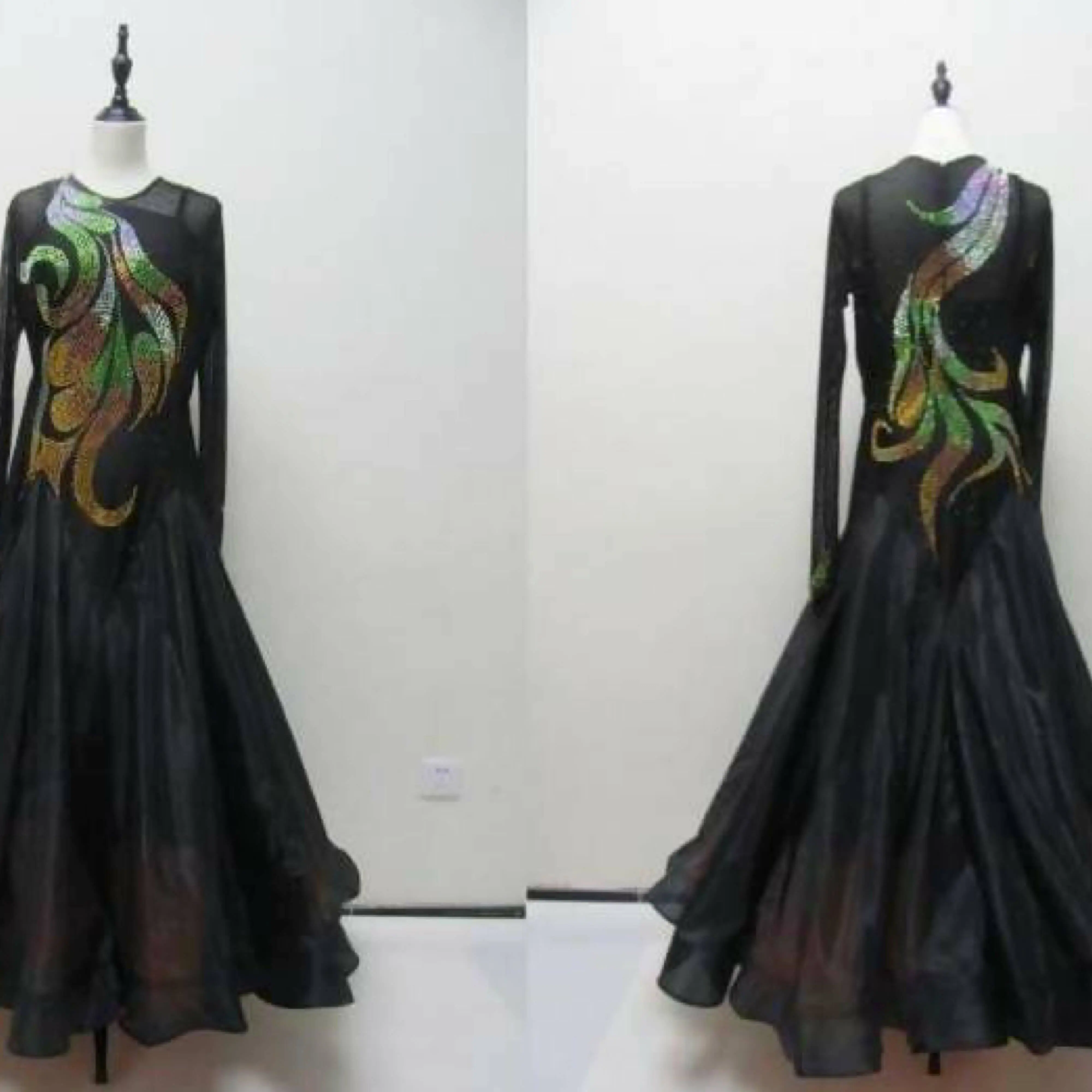 Black Dress For Ballroom