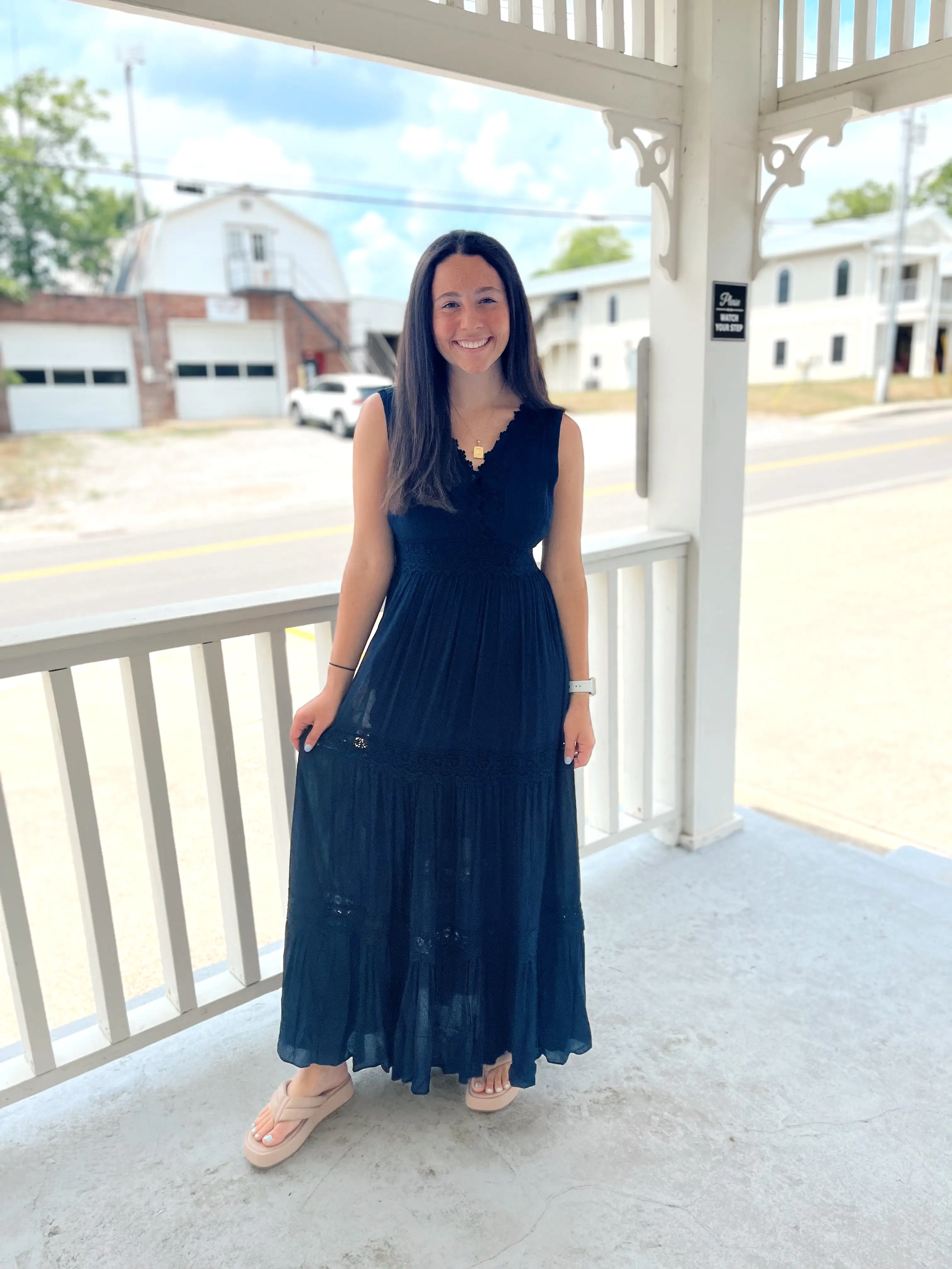 Breakthrough Lace Maxi Dress