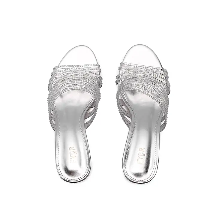 Clear Box Heel Sandal BB 13