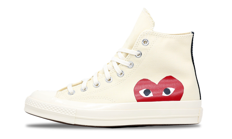 Comme Des Gar??ons Play x Chuck Taylor All Star High White