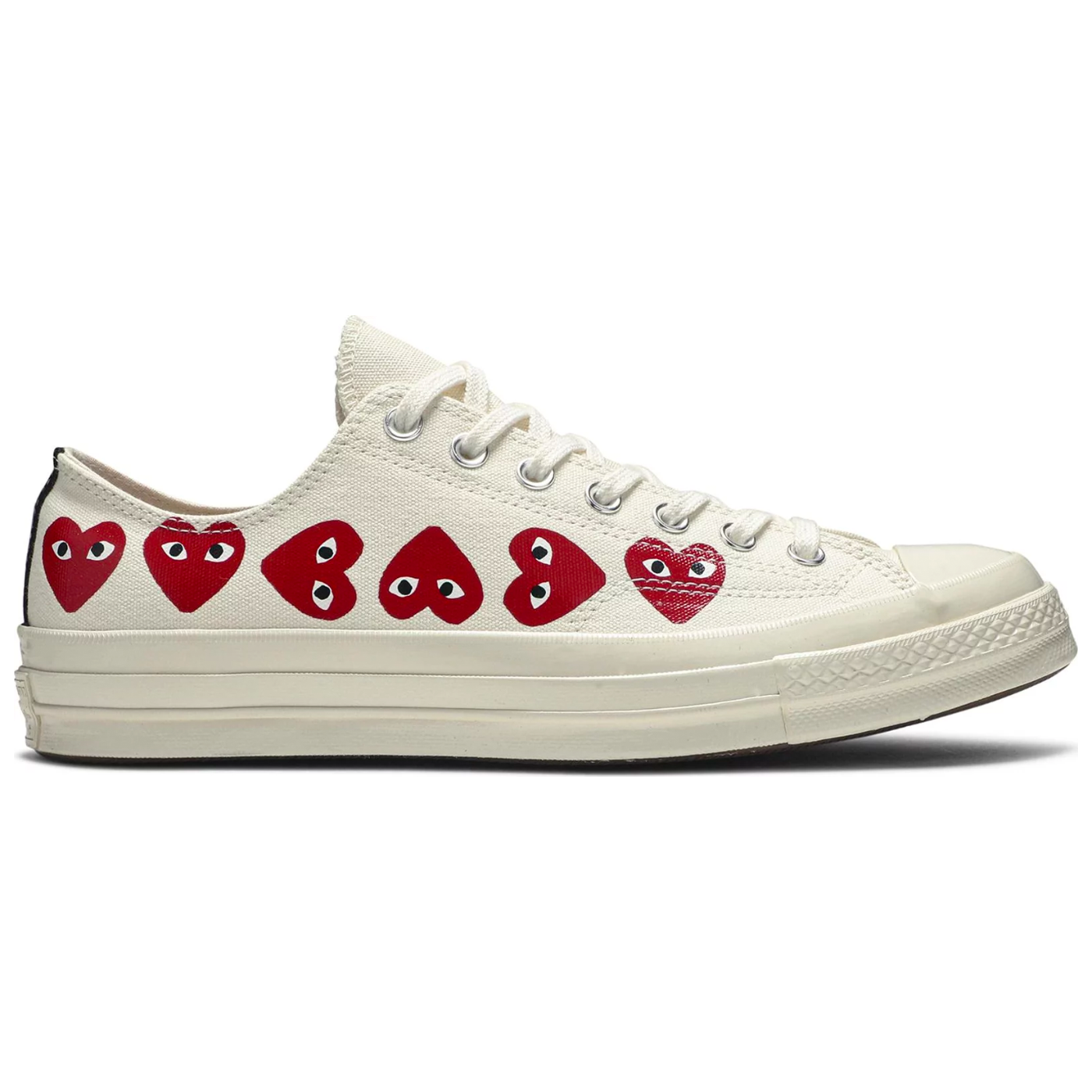 Converse Chuck Taylor All-Star 70 Ox Comme des Garcons Play Multi-Heart White