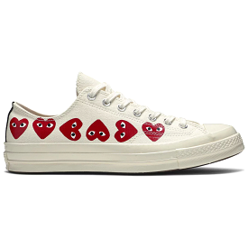 Converse Chuck Taylor All-Star 70 Ox Comme des Garcons Play Multi-Heart White