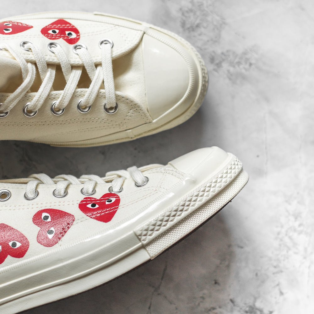 Converse Chuck Taylor All-Star 70 Ox Comme des Garcons Play Multi-Heart White