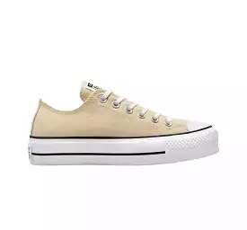 CONVERSE WOMEN'S CHUCK TAYLOR ALL STAR LIFT LOW TOP OAT MILK SHOE