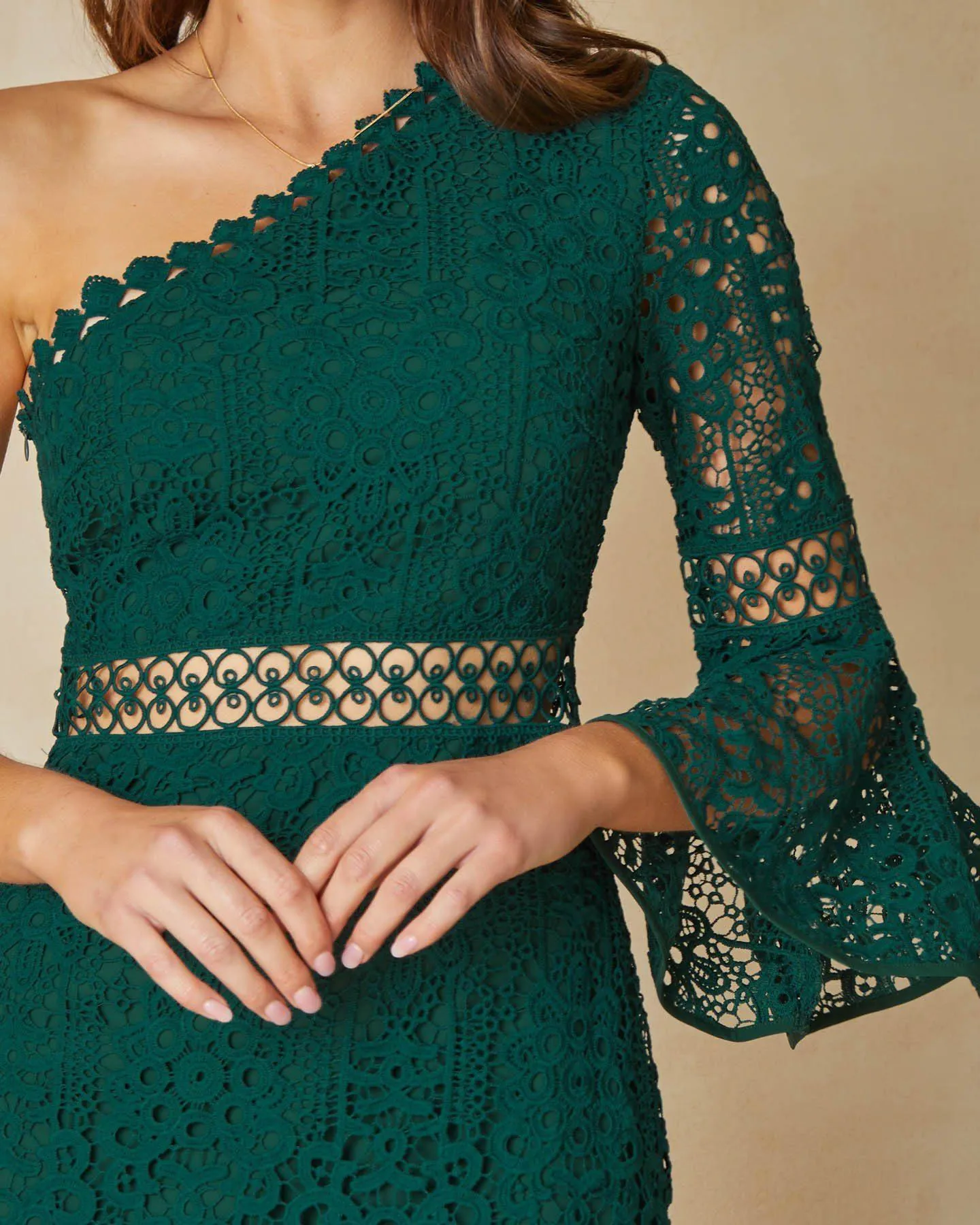 Elysian Dress - Emerald Green