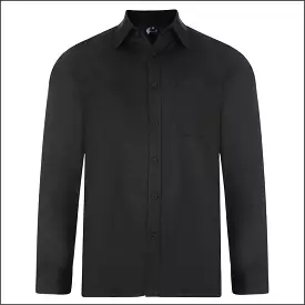 Gabicci Z06 Blck Long Sleeve Polo Top.