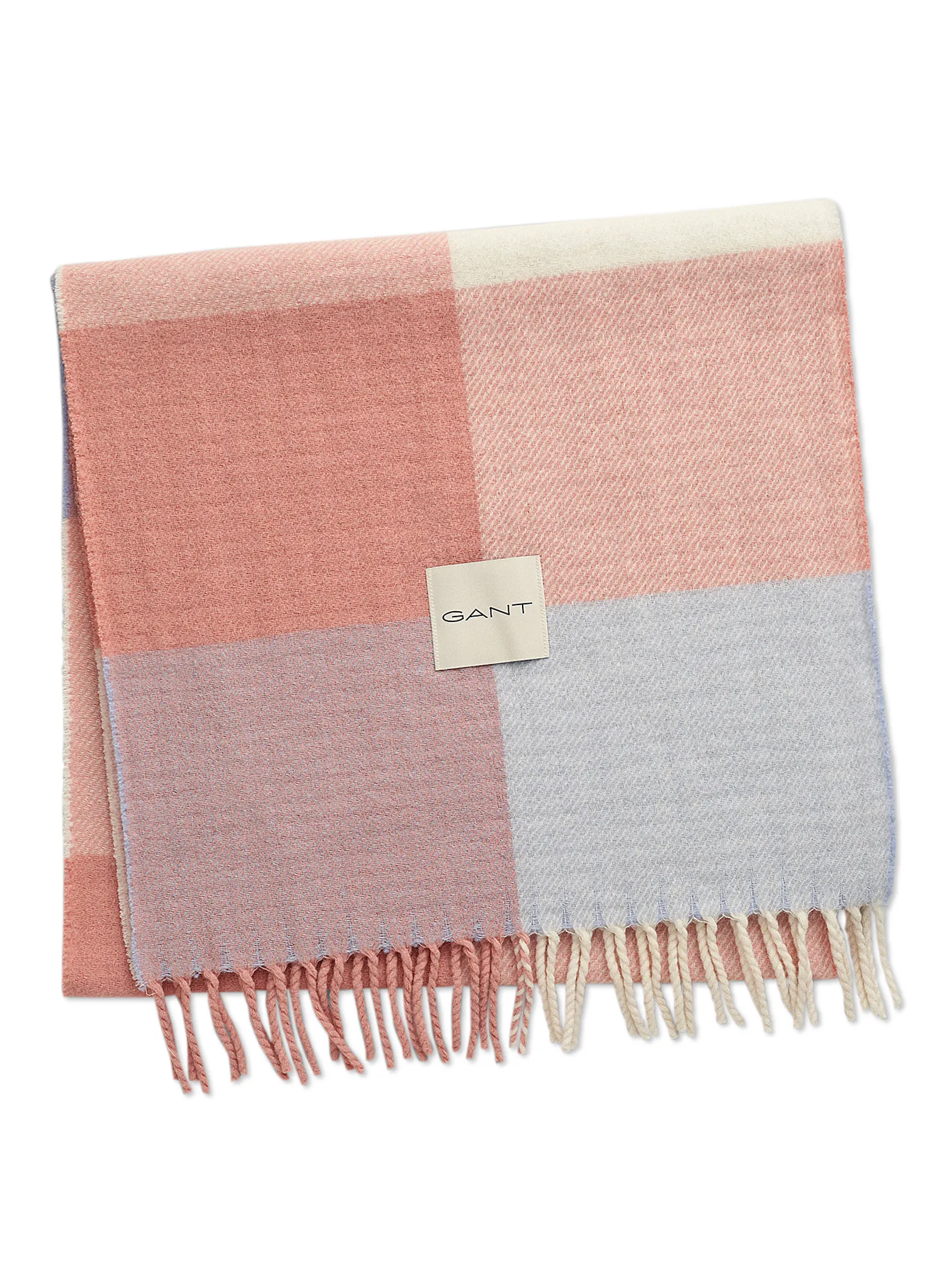 GANT SCARF CHECKED SHADE BLUE