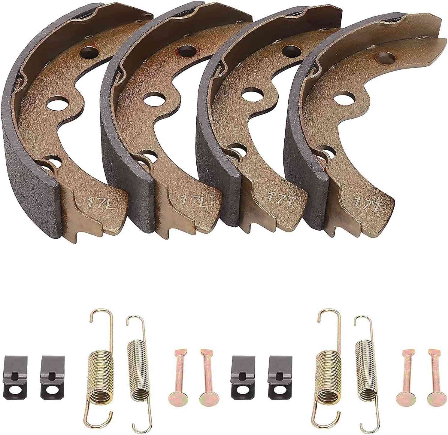 Golf Car Brake Pads Brake Spring Kit for Club Car DS G&E 1995-up and Precedent - 10L0L