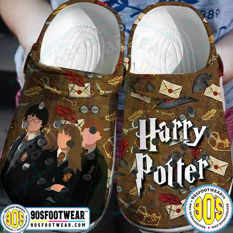 Harry Potter Crocs Fall Themed Harry Potter Friends Clog Shoes for HP Fan