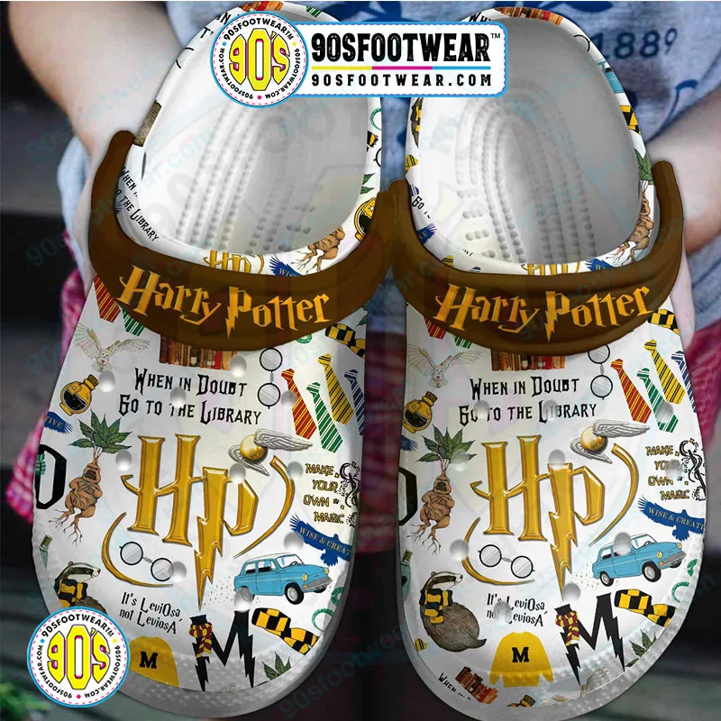 Harry Potter Crocs It’s Leviosa Harry Potter Clog Shoes for HP Fan