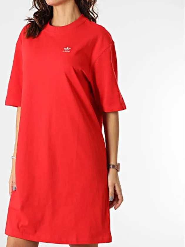 HC2051 Tea Dress Red WOMENS