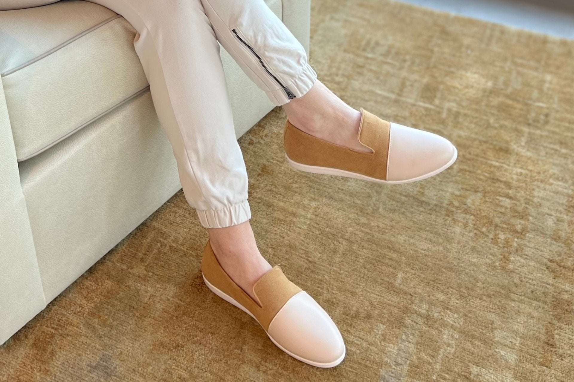 House Loafers | Blush / Cinnamon