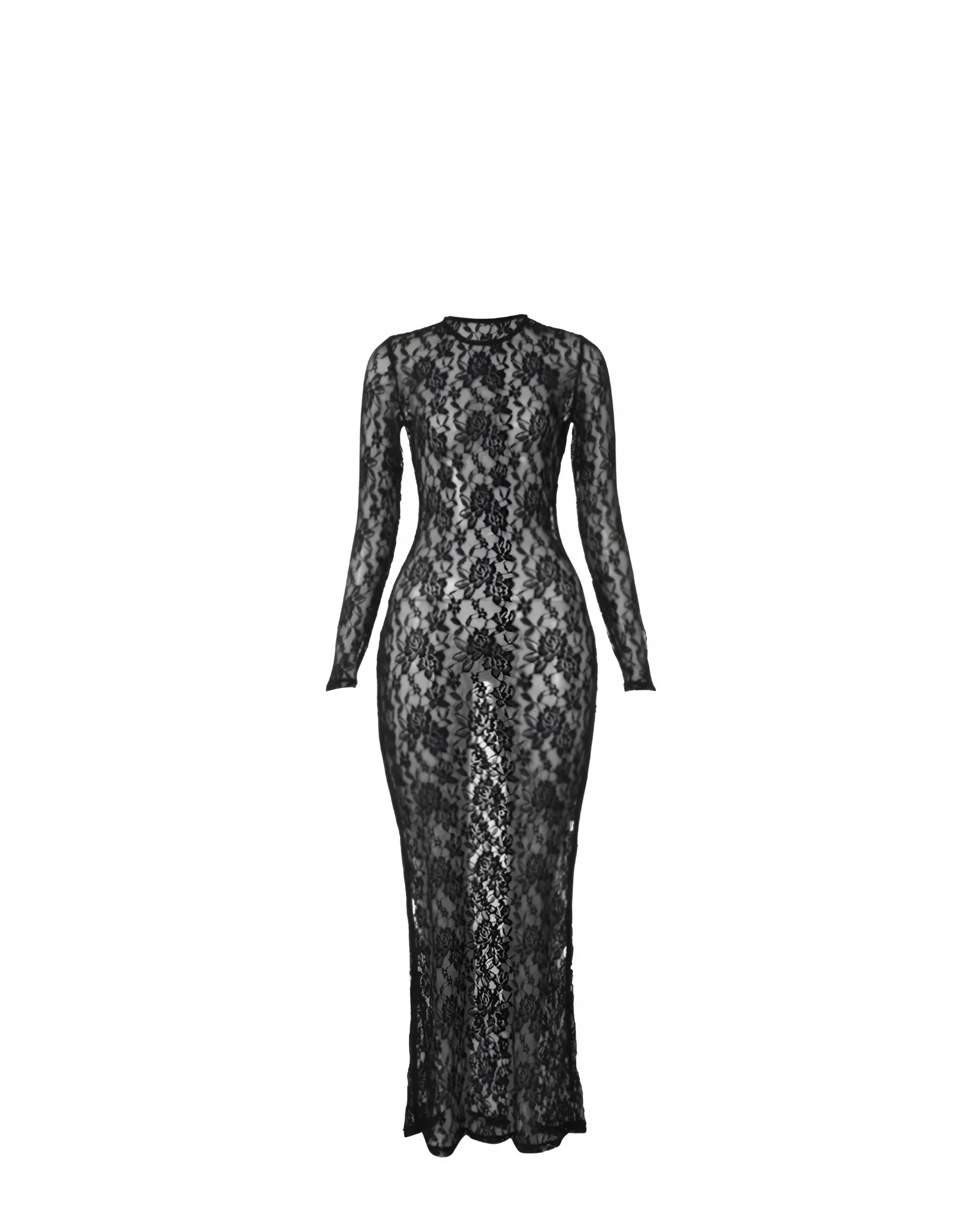 Jaimy Lace See Through Maxi