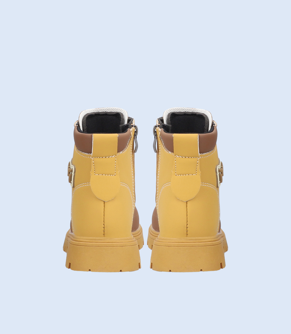 KB0121-TAN-Formal Booties for Boys