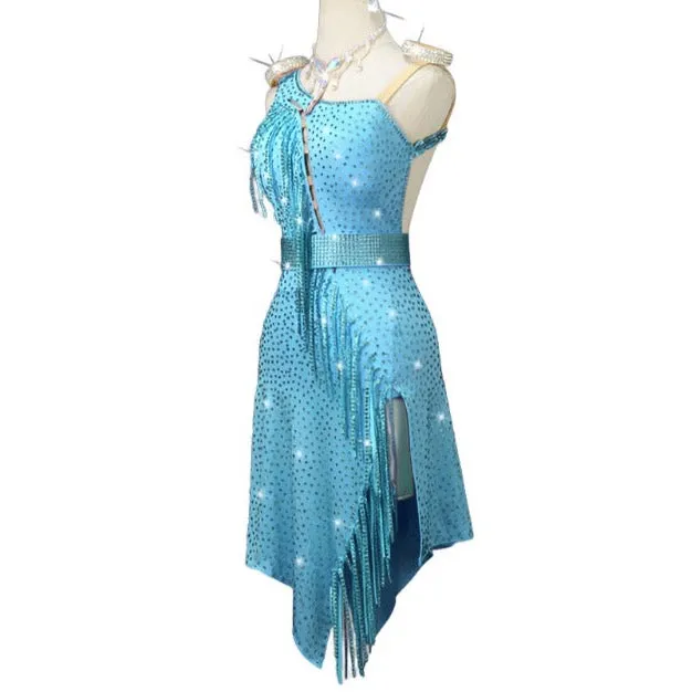 Latin Dance Dress | Custom - Made | QY33