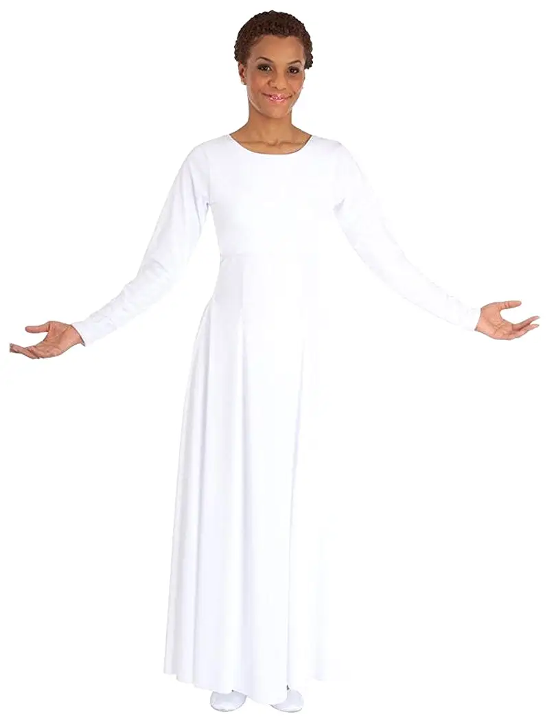 Liturgical Praise Dance Dress for Girls, Ladies and Plus