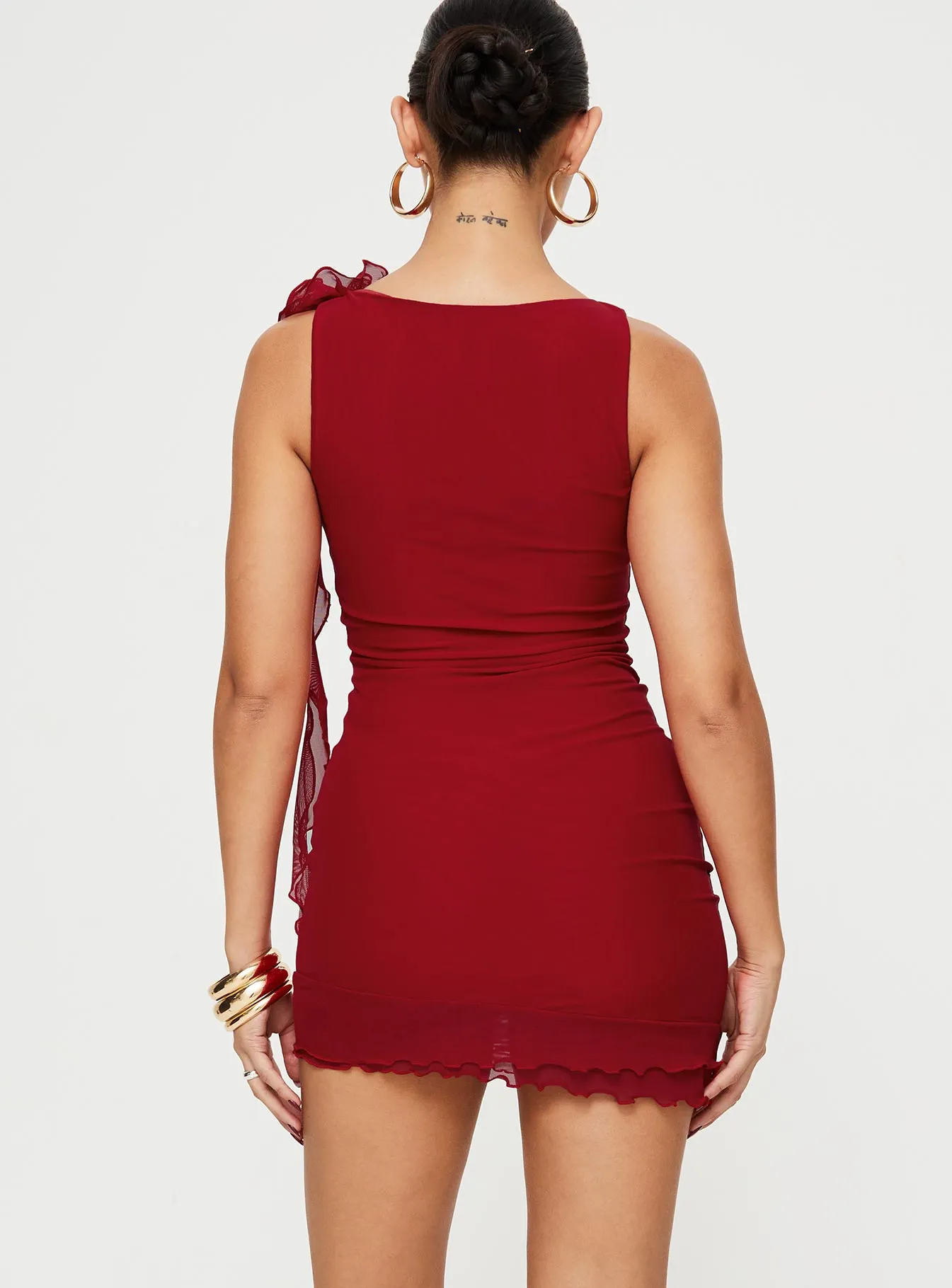 Lorello Mini Dress Red