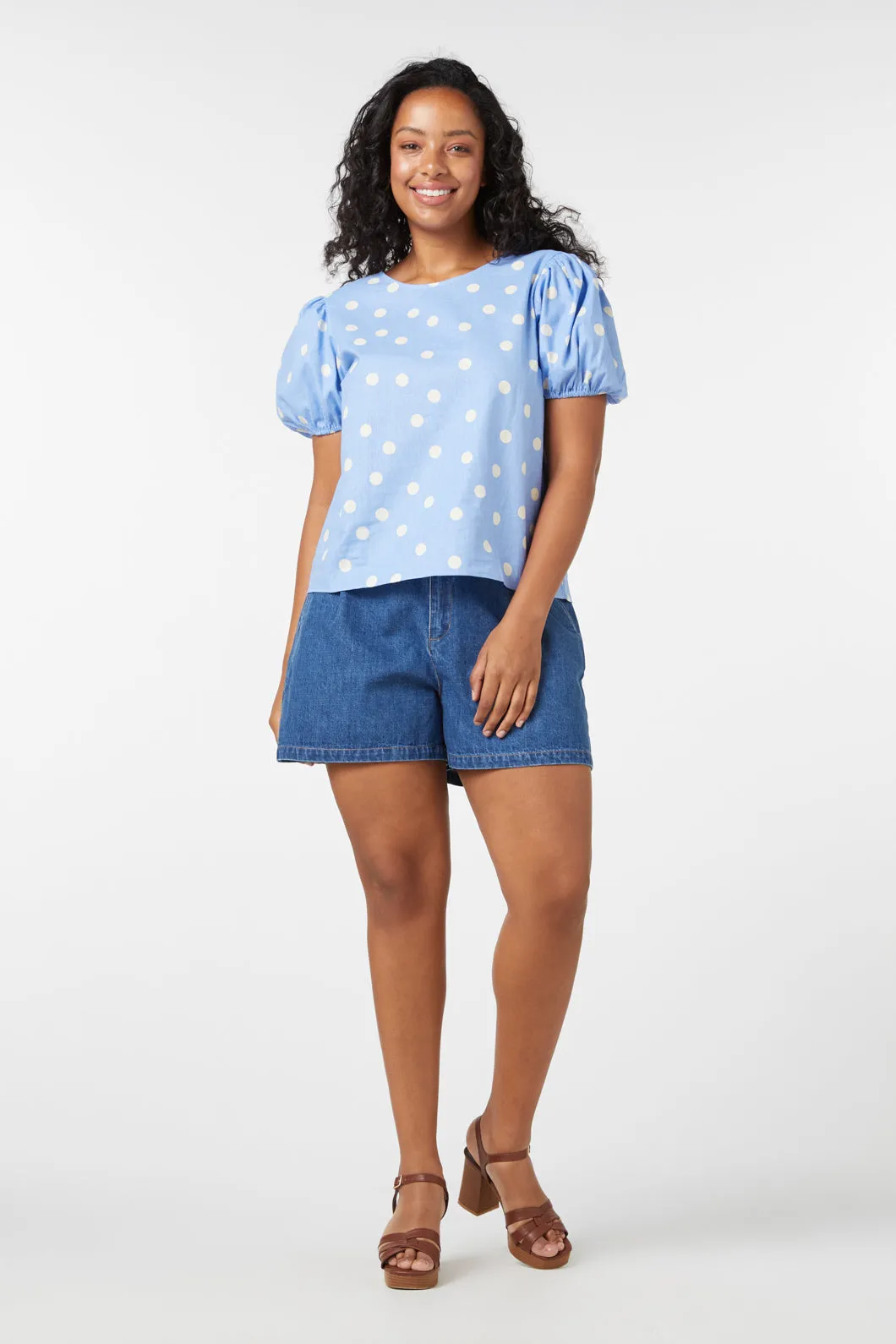 Lucy Polka Dot Top