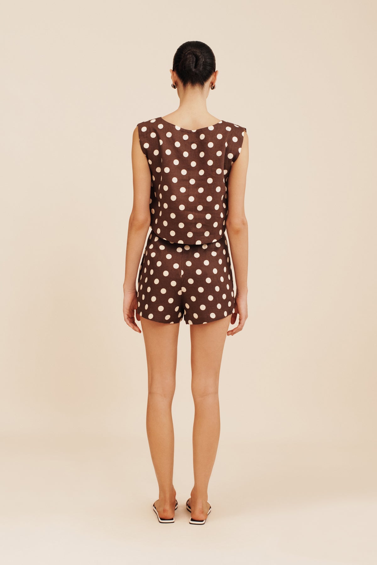 MARTINA CROP TOP - POLKA DOT