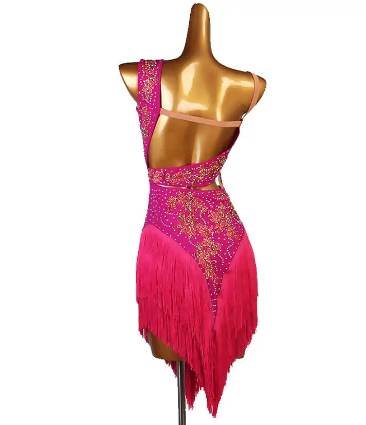 Mystic Latino Fringe Dance Dress | LQ225