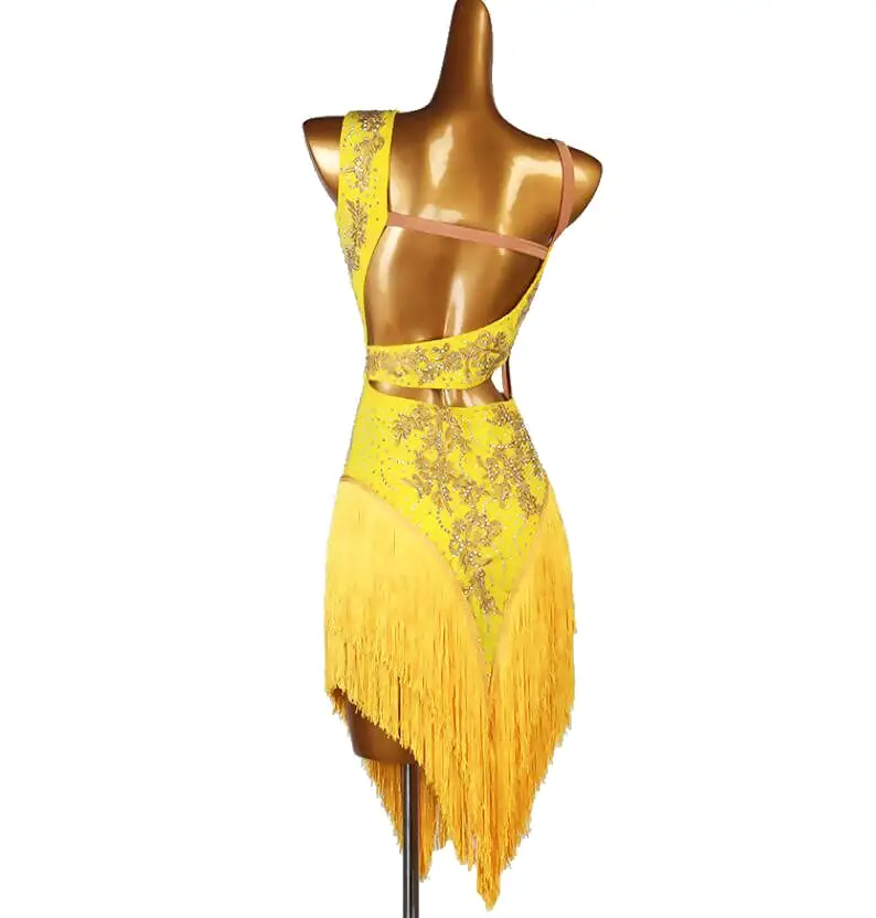 Mystic Latino Fringe Dance Dress | LQ225