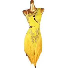 Mystic Latino Fringe Dance Dress | LQ225