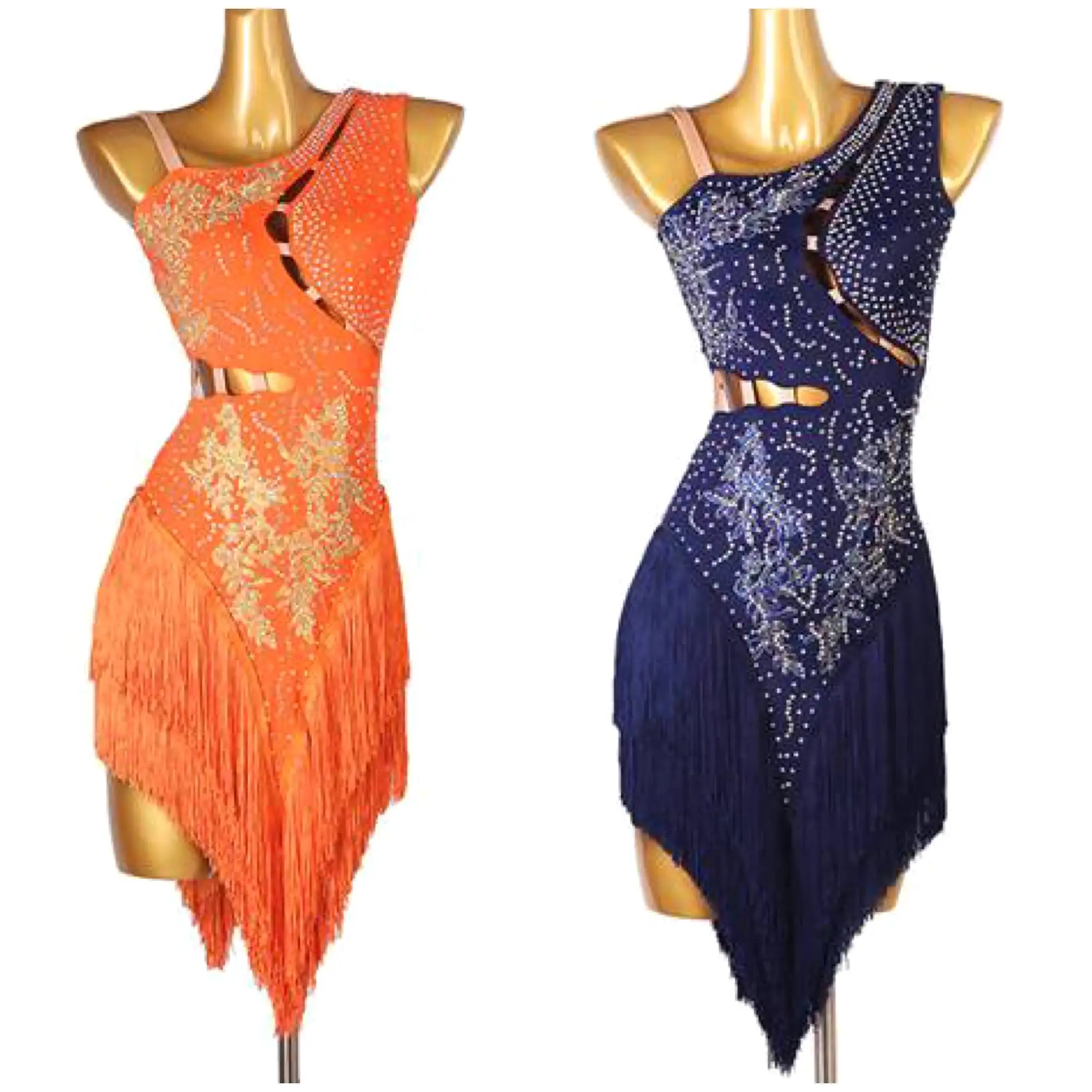 Mystic Latino Fringe Dance Dress | LQ225