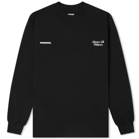 Neighborhood Long Sleeve Above T-ShirtBlack