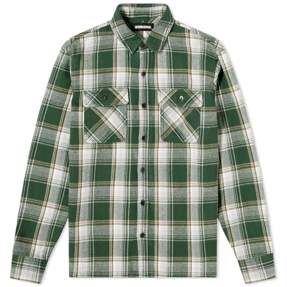 Neighborhood Long Sleeve Cabella T-ShirtGreen