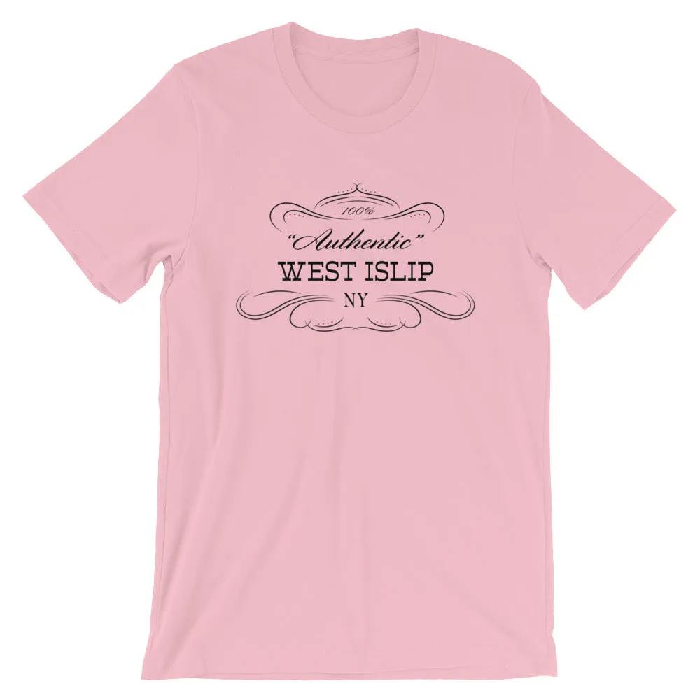 New York - West Islip NY - Short-Sleeve Unisex T-Shirt - Authentic T-Shirt