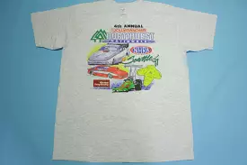 Northwest Nationals 4th Annual Jolly Rancher Vintage 1991 Seattle NHRA Drag Racing T-Shirt