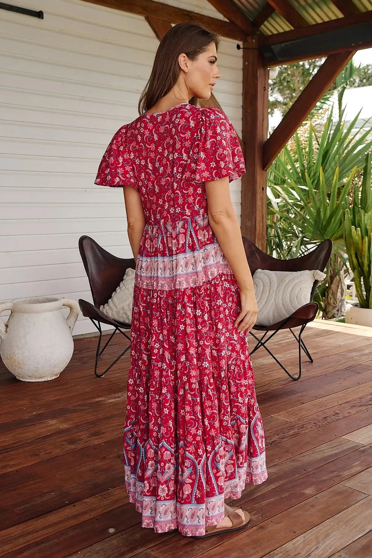 Olli Maxi Dress - Ruby Rouge Collection