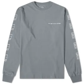 PACCBET Long Sleeve Small Logo T-ShirtGrey