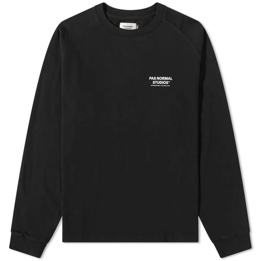 Pas Normal Studios Long Sleeve Off-Race PNS T-ShirtBlack