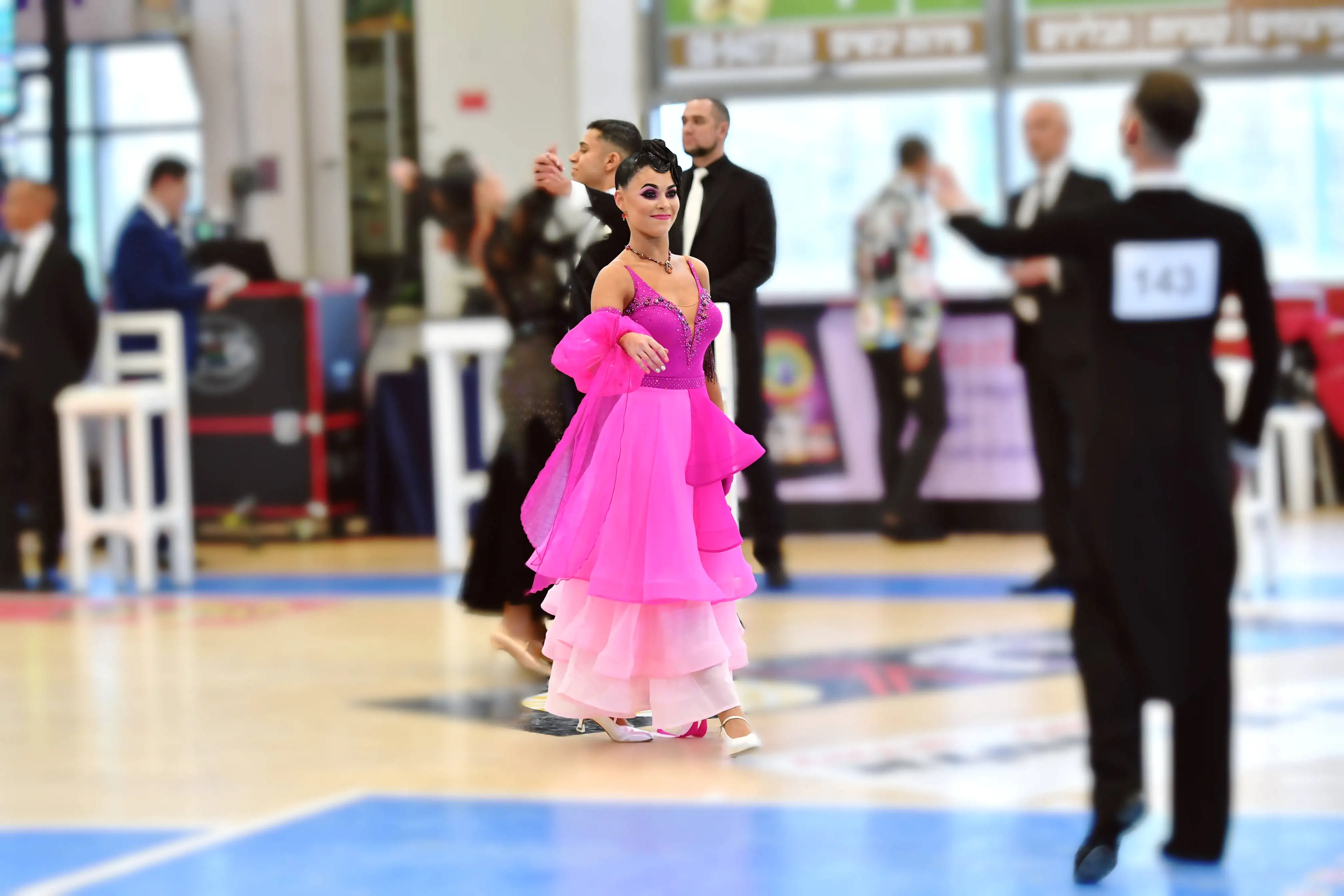 Pink Degrade Ballroom Dress