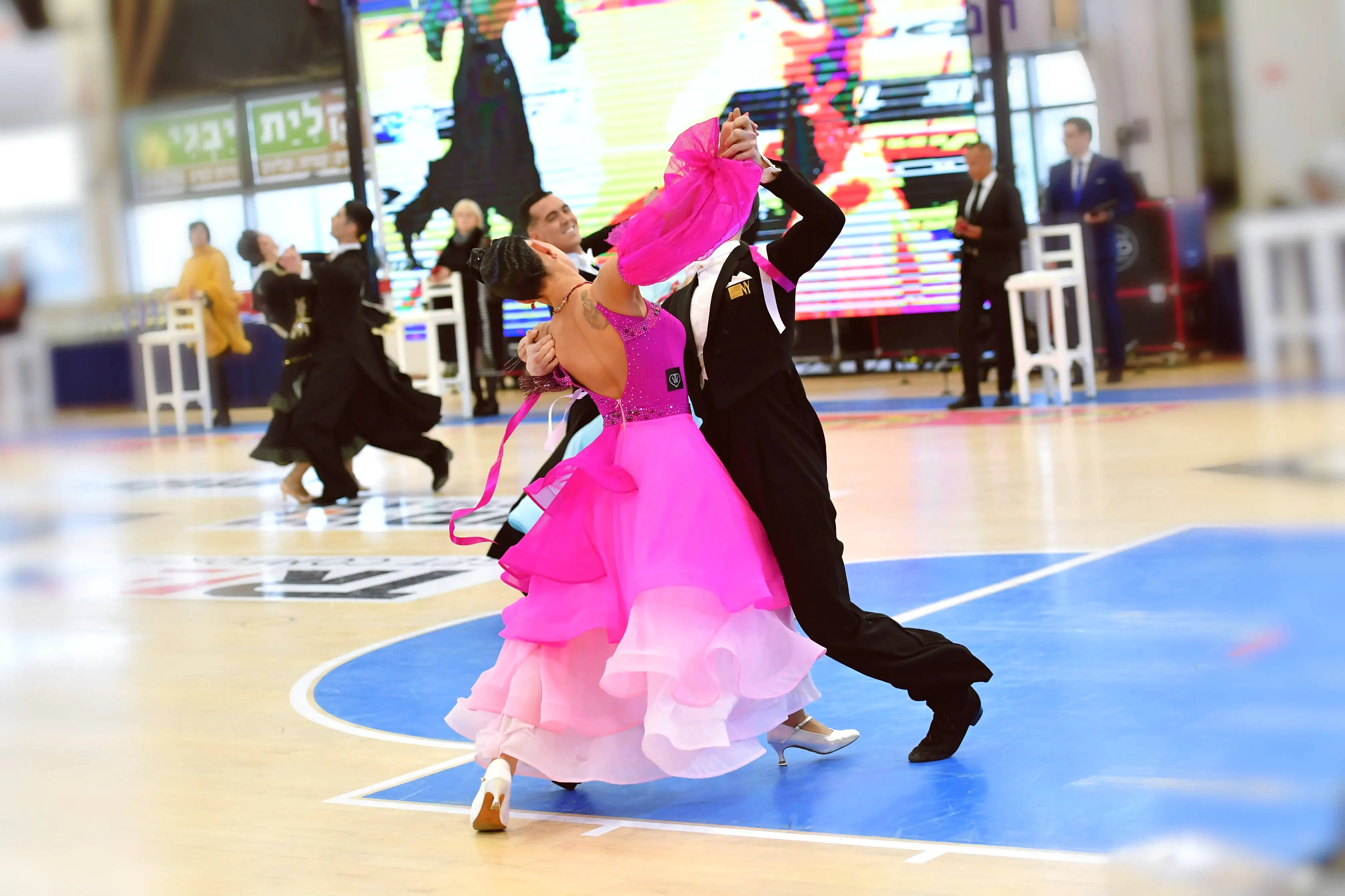 Pink Degrade Ballroom Dress