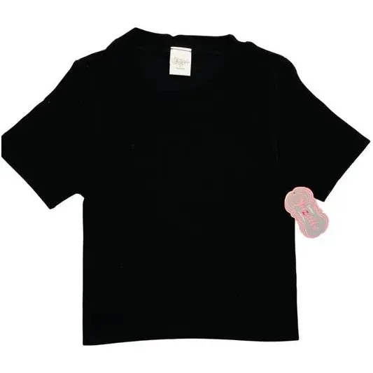 ribbed short sleeve t-shirt