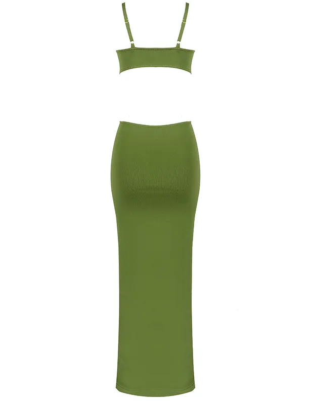 Sari Green Maxi Dress