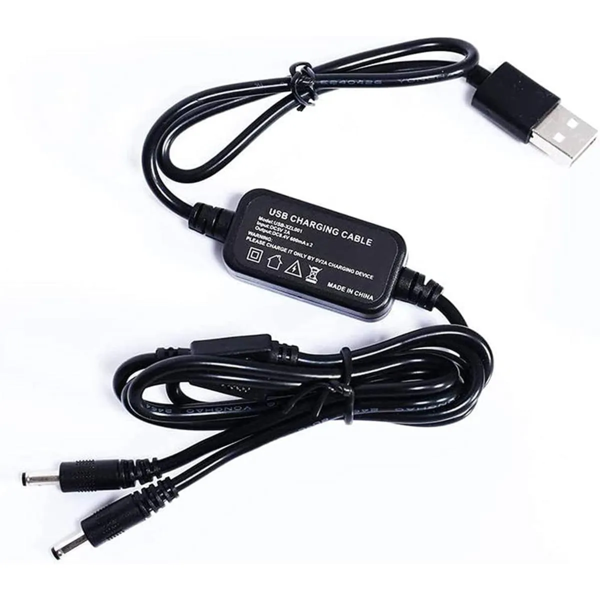 Savior Heat 5V Transform Cable with Original USB Adapter for Li-Polymer Rechargeable Battery