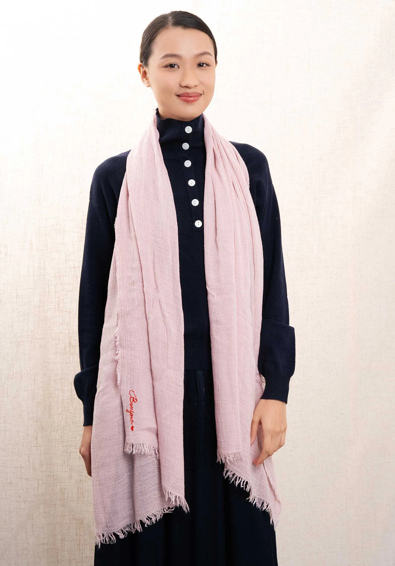 Scarf Ech0345 Rose