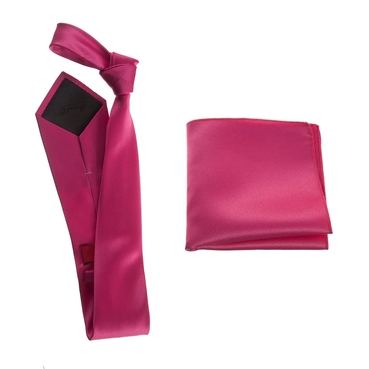 Self-Tie Windsor Necktie & Pocket Square Set | Over 30 Colors