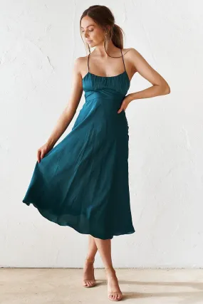 Skye Midi Dress - Green