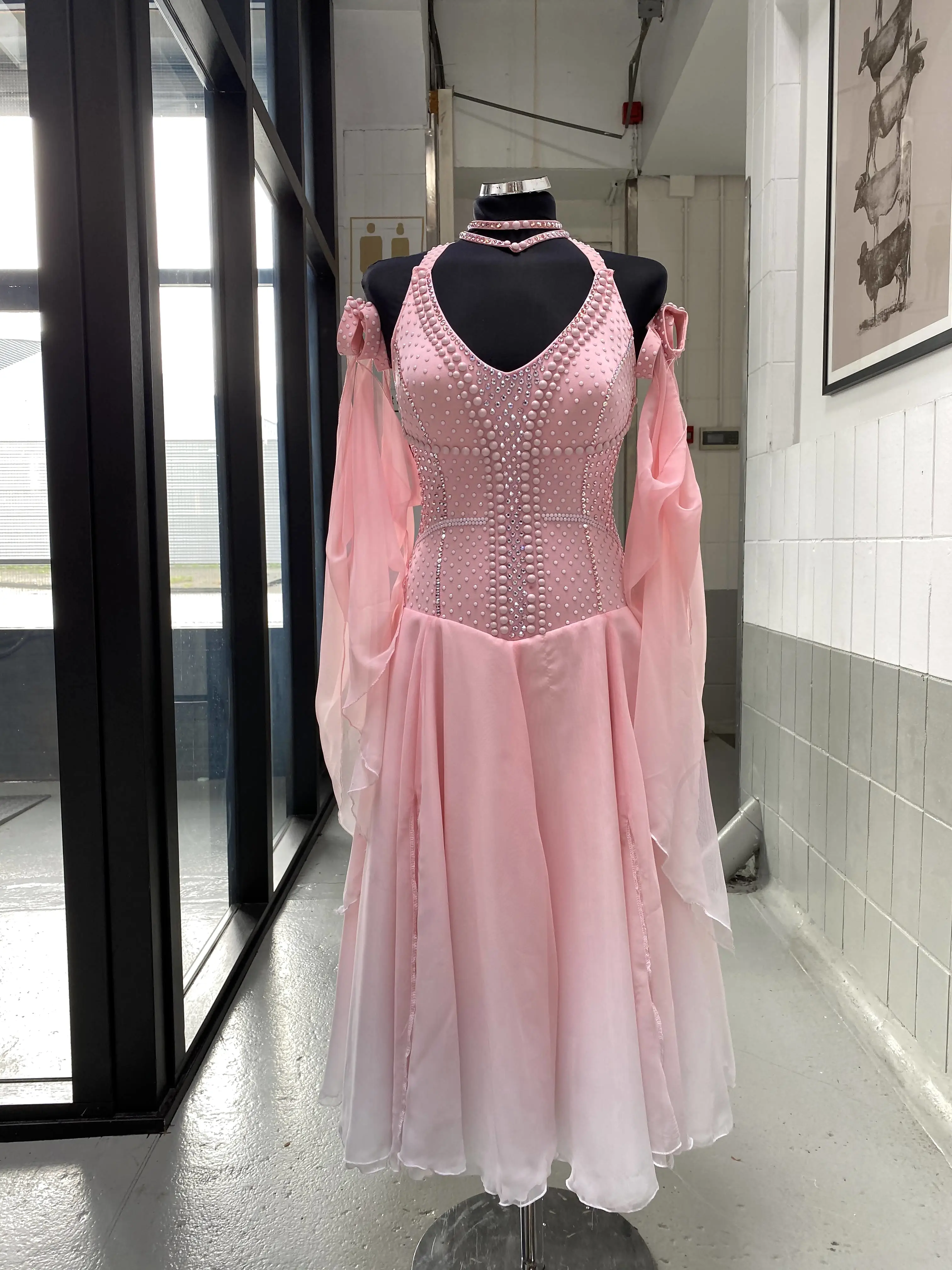 Sugar Pink Ballroom Dress