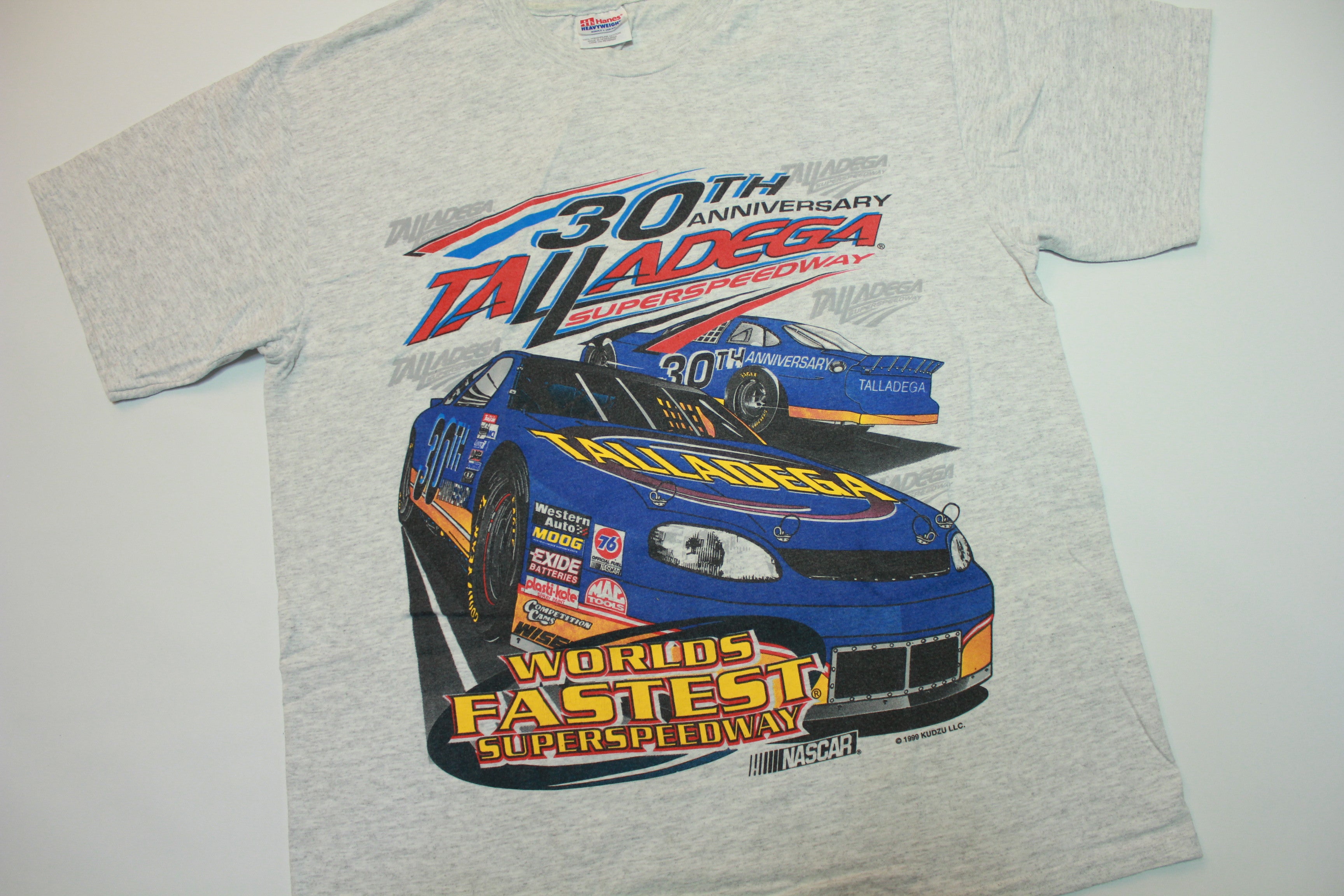 Talladega Superspeedway Vintage 30th Anniversary 1999 Nascar 90's Racing T-Shirt