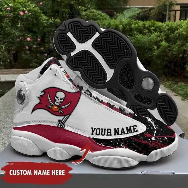 Tampa Bay Buccaneers Nfl Personalize Air Jordan 13 Sneakers Shoes V1 For Men Women